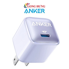 Cốc sạc Anker 511 Nano Pro 1Type-C 20W PIQ 3.0 A2637 - Hàng chính hãng