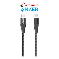 Cáp USB Type-C to iP Anker MFI PowerLine+ II 0.9m A8652/1.8m A8653 - Hàng chính hãng
