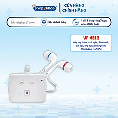 Máy trợ thính 2 tai nghe, bluetooth, pin sạc, ứng dụng smartphone Mimitakara (JAPAN) UP-6E52