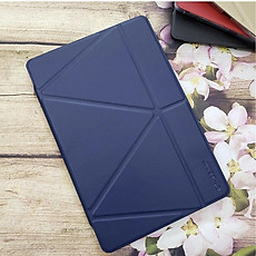 Bao da cho Samsung Galaxy Tab A9, A9 Plus lưng silicon hiệu ONJESS chống sốc hỗ trợ tắt mở màn hình - Hàng chính hãng