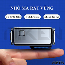 Giá Đỡ Điện Thoại Ô Tô Xe Hơi Hợp Kim Nhôm Hàng Không – Tự Động – Thông Minh - Xoay Chuyển Đa Góc Độ -– Mini Hàng Chính Hãng