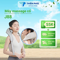 Máy Massage Cổ Vai Gáy RL-20, Con Lăn Silicon Không Gây Đau - Đai Massage Đa Năng Mô Phỏng Kỹ Thuật Massage Số 8