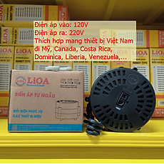 Biếp áp Lioa tăng áp đổi nguồn từ 110V sang 220V - (200VA-400VA-600VA-1000VA-1200VA-1500VA-2000VA) - Hàng chính hãng