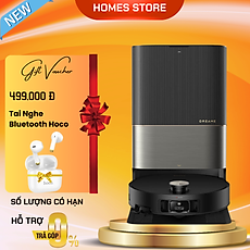 Robot Hút Bụi Lau Nhà Dreame X50 Ultra Chổi Kép, Xòe Giẻ, Xòe Chổi Lực Hút 20.000 Pa - Bản Quốc Tế