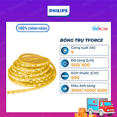 Đèn LED dây Philips HLS168 Cuộn 50m - Công suất 9W, ánh sáng vàng, ánh sáng trắng