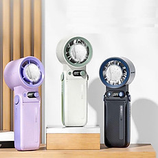 Quạt Mini JF168 Pin 6.000mAh Hàng chính hãng