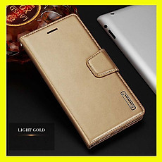 Bao da dạng ví cho SamSung Galaxy A25 5G hiệu Hanman, DaDa có quai cài có ngăn để thẻ ATM và để tiền, bao da may viền - Hàng nhập khẩu