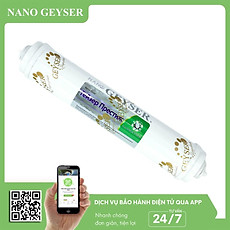 Lõi Nano Silver Nano Geyser, Lõi lọc nước số 7, Dùng cho các dòng máy lọc nước RO, NANO, UF, Geyser, Kangaroo, Karofi, Aqua - Hàng Chính Hãng