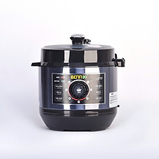 Nồi Áp Suất Điện Lòng Niêu Bennix BN- 60P Dung Tích 6L, Nồi Điện Nấu Đa Năng Hầm Xương Kho Cá Nấu Cơm Nấu Cháo- Hàng Chính Hãng