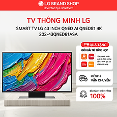 TV LG AI 2025 QNED AI QNED81 43 inch - Hàng chính hãng