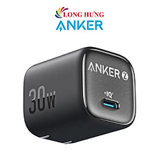 Cốc sạc Anker Zolo 1Type-C 30W PIQ 3.0 A2698 - Hàng chính hãng