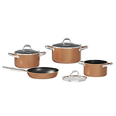 Bộ Nồi Chảo Chống Dính Đáy Từ Sunhouse SHG8081MB - Hàng Chính Hãng