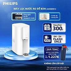 Máy lọc nước để bàn RO PHILIPS ADD6901HWH01/74 - Công Nghệ  Aquaporin Inside