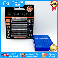 Pin Sạc AA Eneloop Pro 2550 mAh Made In Japan Kèm Hộp Bảo Quản - Hàng Chính Hãng ( Panasonic Phân Phối Trực Tiếp )