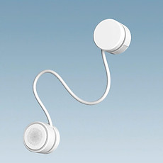 Quạt Đeo Cổ Không Cánh Wi WU Twins Wi-FS014 - Hàng Chính Hãng