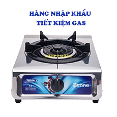 Bếp gas đơn ZENNE KGC 12-C có đầu hâm- Hàng nhập khẩu Malaysia- Tiết kiệm gas - Ngọn lửa mạnh và hội tụ.