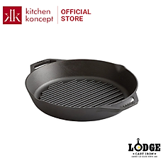 Lodge - Chảo gang nướng hai quai - 30.48cm