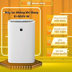 KI-N50V-W - Máy lọc không khí và tạo ẩm Sharp KI-N50V-W (38m²) - Hàng chính hãng