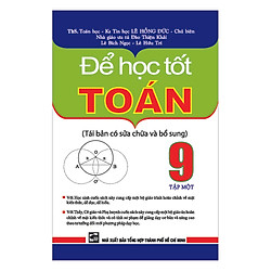 Để Học Tốt Toán Lớp 9 (Tập 1)