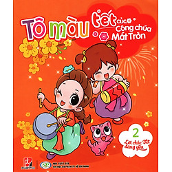 Tô Màu Tết Của Công Chúa Mắt Tròn – Lời Chúc Tết Đáng Yêu