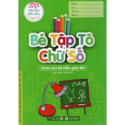 Bé Tập Tô Chữ Số