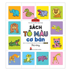 Họa Sĩ Nhí: Sách Tô Màu Cơ Bản – Thú Rừng (Tái Bản 2017)