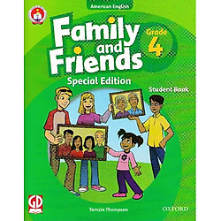 Family And Friends (Ame. Engligh) (Special Ed.) Grade 4: Student Book With CD