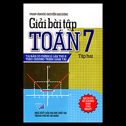 Giải Bài Tập Toán Lớp 7 (Tập 2)