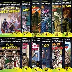 Combo SHERLOCK HOLMES (Trọn Bộ 12 Tập)