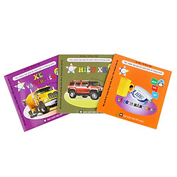 Bộ Sách Từ Vựng Tiếng Anh, Hoa ,Việt Dành Cho Bé 2 (3 Cuốn)