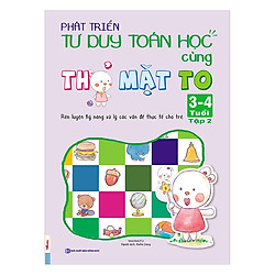 Phát Triển Tư Duy Toán Học Cùng Thỏ Mặt To 3 – 4 Tuổi – Tập 2