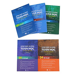 Bộ 5 Cuốn Sách Đánh Thức Tài Năng Toán Cấp 1 (7 – 13 Tuổi)