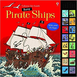Usborne See Inside Pirate Ships + sound panel