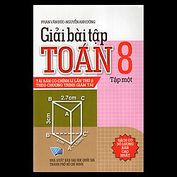 Giải Bài Tập Toán Lớp 8 (Tập 1)