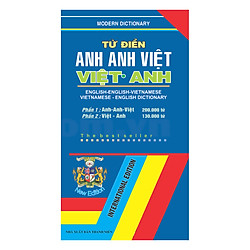 Từ Điển Anh – Anh – Việt, Việt – Anh
