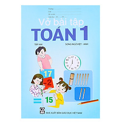 Vở Bài Tập Toán Lớp 1 – Tập 2  (Song Ngữ Việt – Anh)