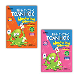 Combo Tinh Thông Toán Học Mastering Mathematics – Work Book – Quyển A + Quyển B (Dành Cho Trẻ 6 – 7 Tuổi)