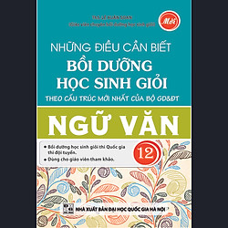 Những Điều Cần Biết Bồi Dưỡng Học Sinh Giỏi Ngữ Văn Lớp 12