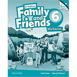 Family & Friends (2 Ed.) 6 Workbook & Online Practice Pack – Paperback