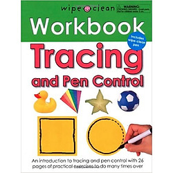 Wipe Clean Workbooks Tracing and Pen Control