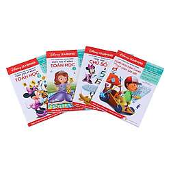 Combo Disney Learning – Kỹ Năng Toán Học 1 (4-5 Tuổi – Bộ 4 Quyển)