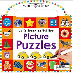 Wipe Clean: Picture Puzzles