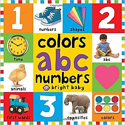 Big Board Books Colors ABC Numbers