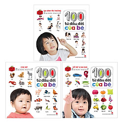 Combo 100 Từ Đầu Đời Của Bé (Trọn Bộ 3 Cuốn)