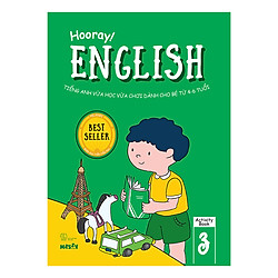 Hooray English – Tiếng Anh Vừa Học Vừa Chơi Dành Cho Bé Từ 4-6 Tuổi (Activity Book 3)