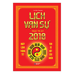 Lịch Vạn Sự 2018