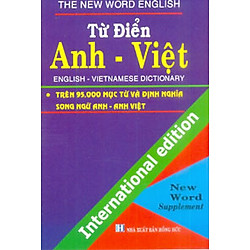 Từ Điển Anh Việt 95.000 Từ (Lớn)