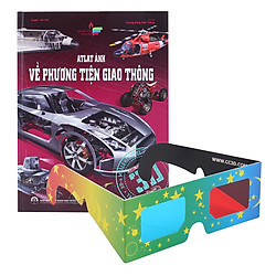Atlat Ảnh Về Phương Tiện Giao Thông (Tặng Kèm Kính 3D)