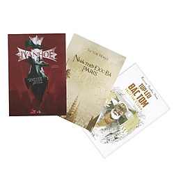 Combo Nhà Thờ Đức Bà Paris + Túp Lều Bác Tom + Ivanhoe (Trọn Bộ 3 Cuốn)