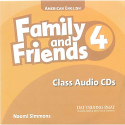 American English Family and Friends Lớp 4 – Audio CDs (2CD)